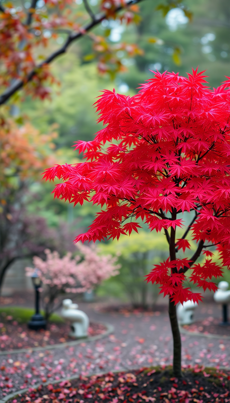 Japanese Maple Tree Pristine HD Wallpaper