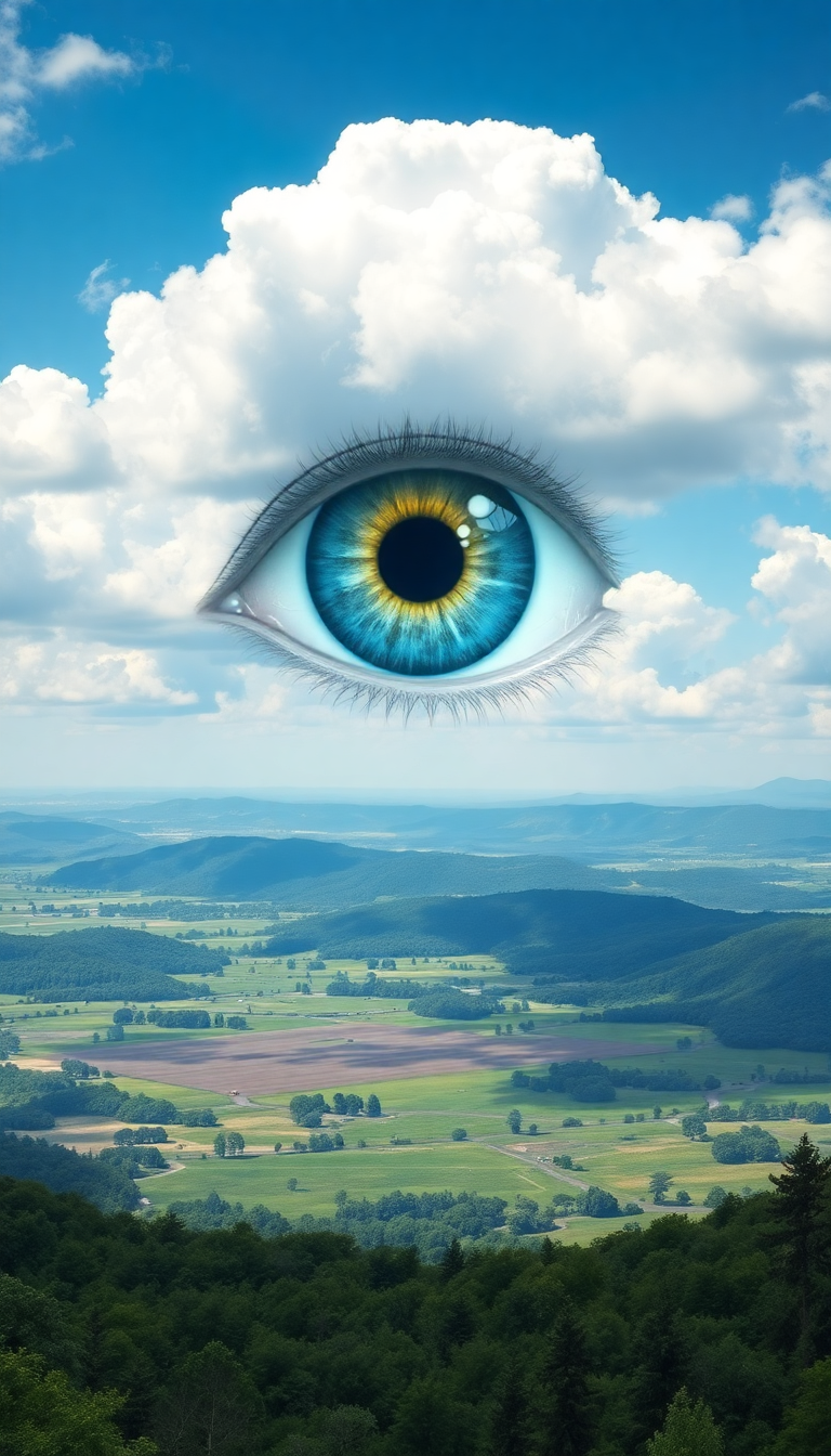 Giant Eye In Eastern HD Wallpaper