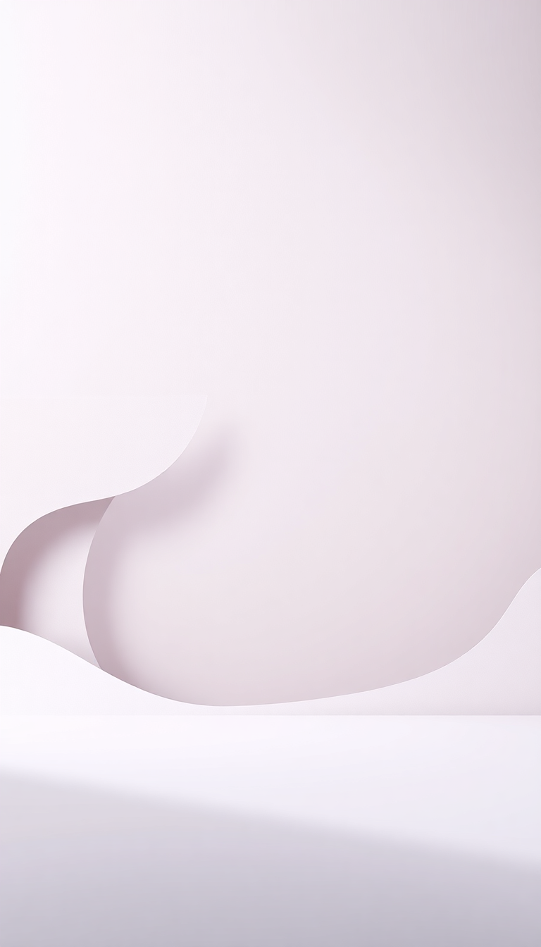 Paper Cut Layers Creating Depth Shadows Minimalist Edition Wallpaper