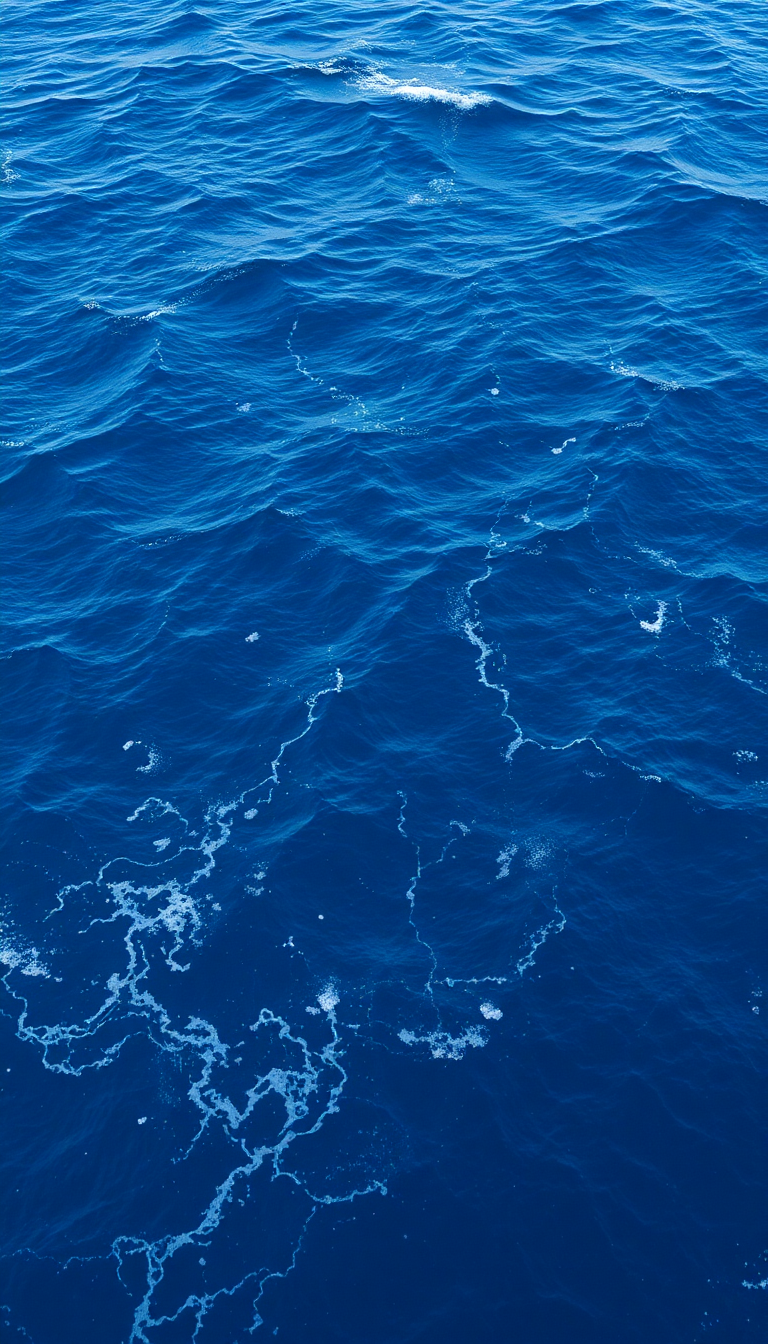 Ocean Waves Aerial Tranquil HD Wallpaper