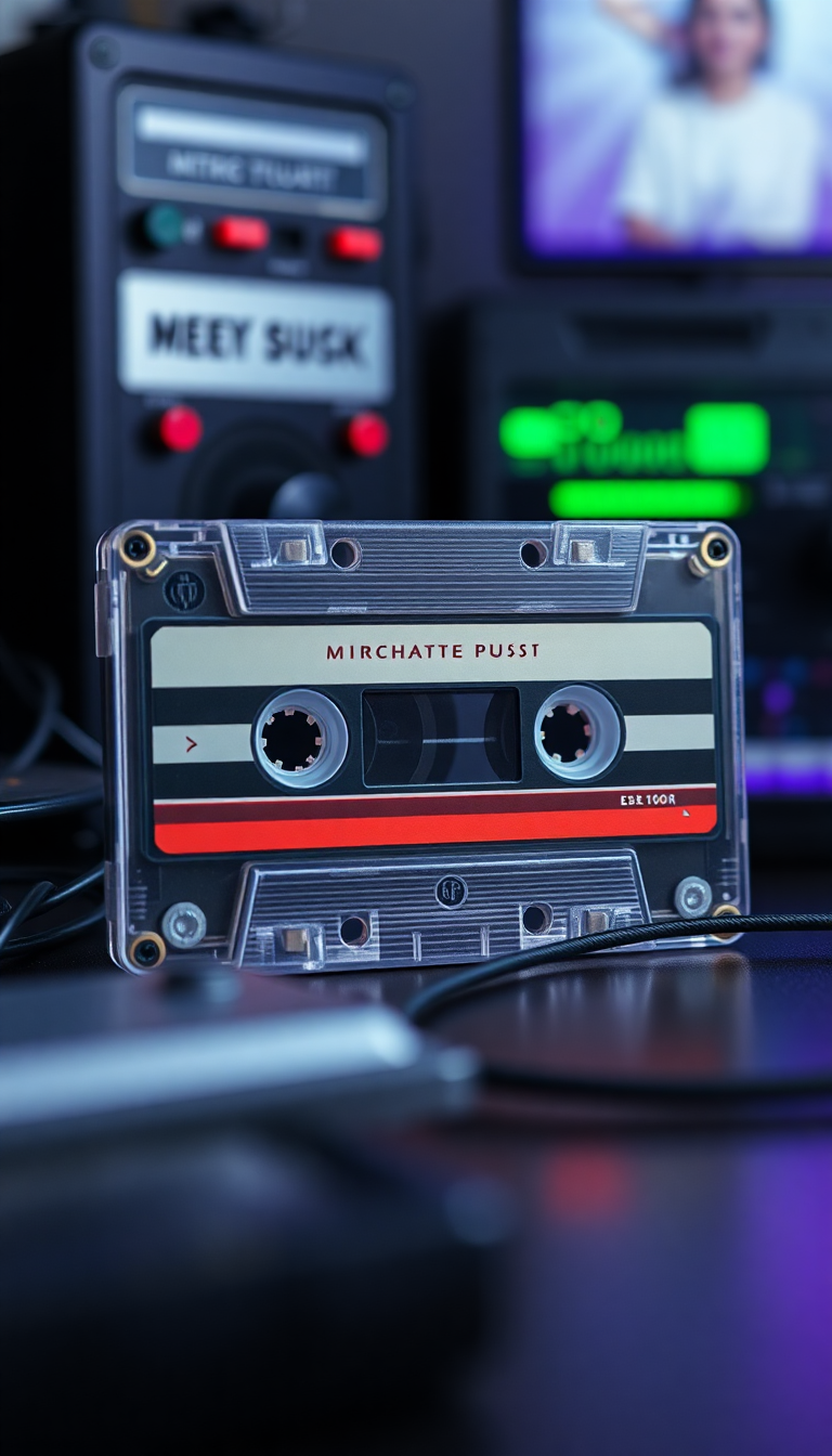 Cassette Tape Mixtape Tropical HD Wallpaper