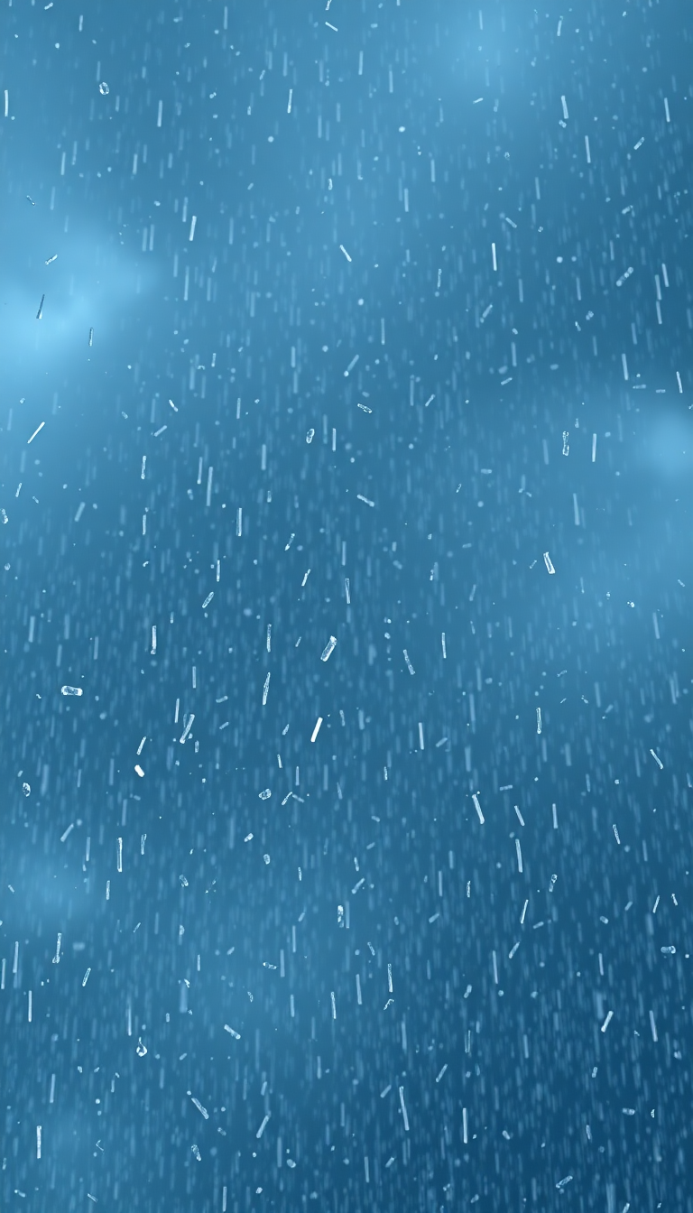 Pastel Dark Falling Ice Dramatic Photorealistic Wallpaper