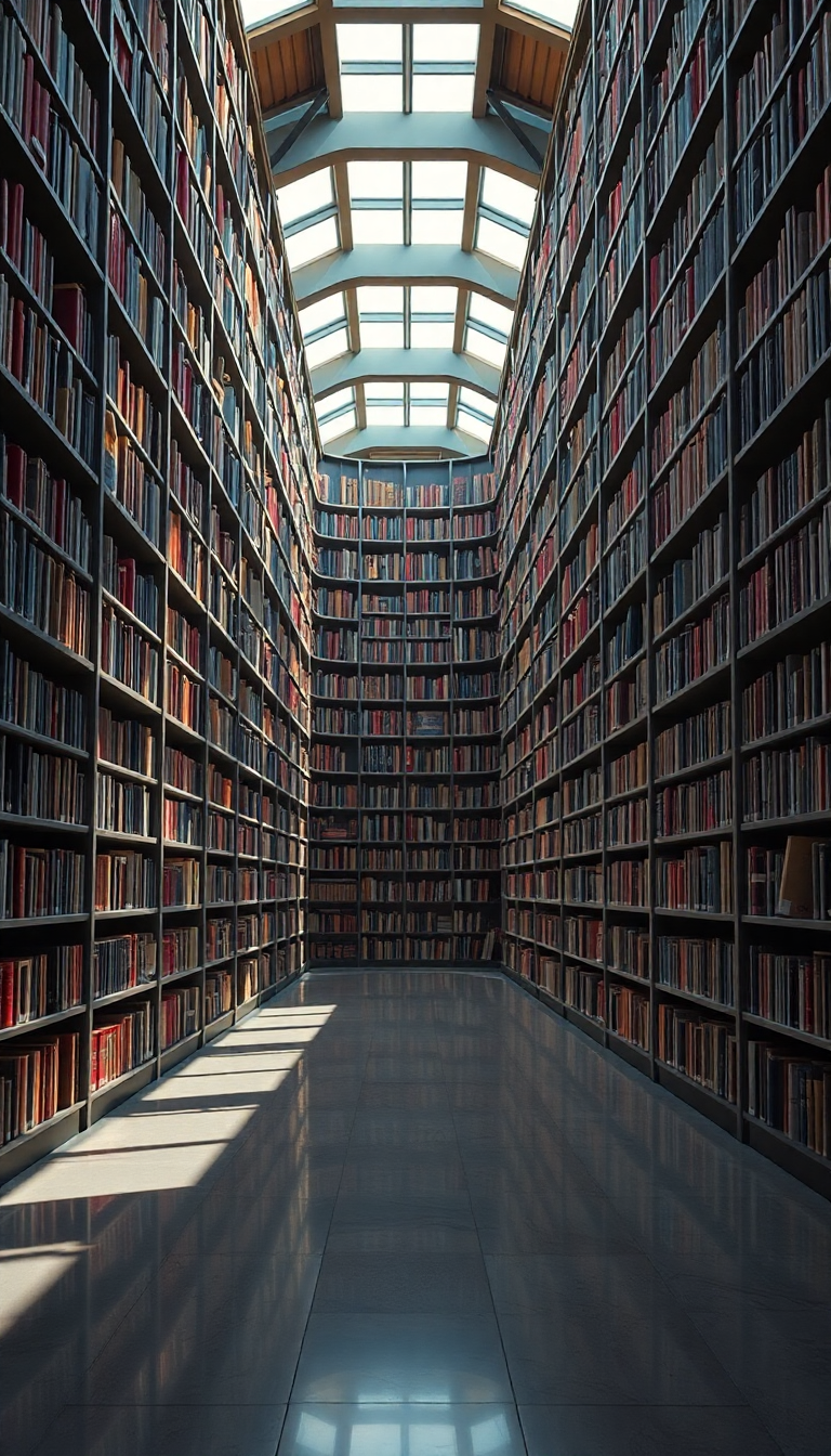 Infinite Library Impossible Subtle HD Wallpaper