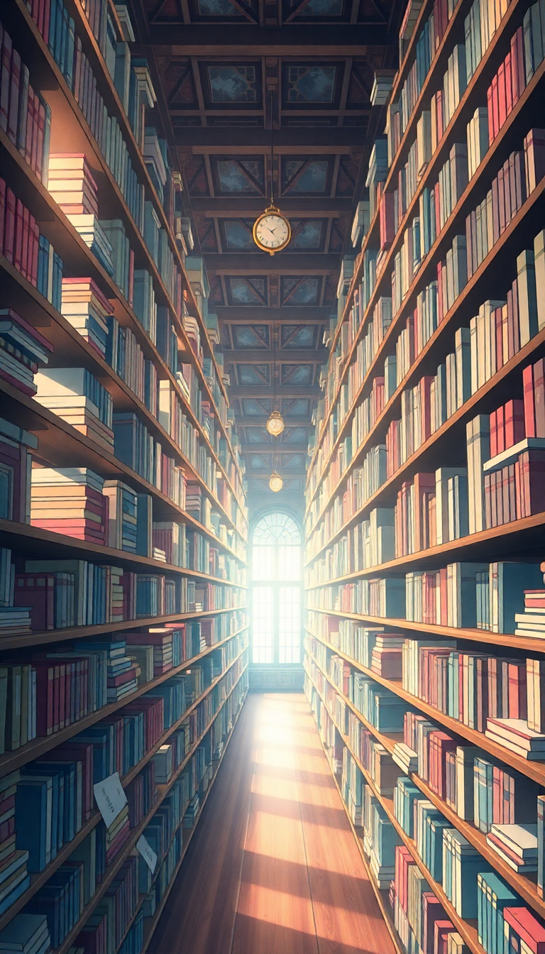 Anime Lunar Magical Library Infinite Wallpaper