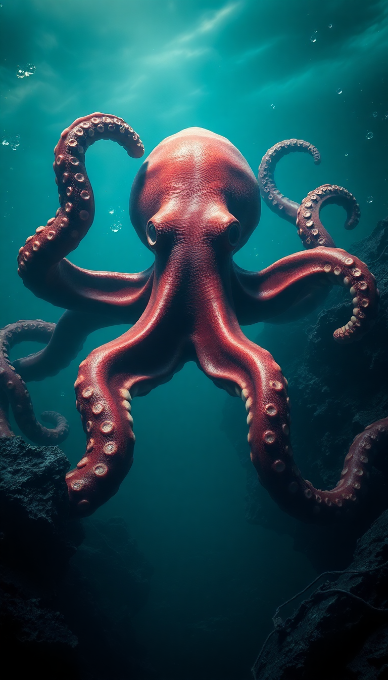 Giant Octopus Shipwreck Gothic HD Wallpaper