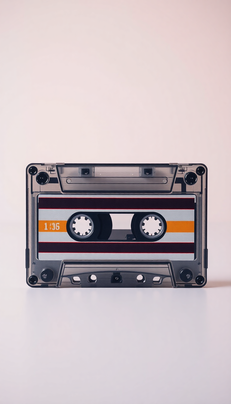 Cassette Tape Mixtape Retro Music Photorealistic Wallpaper