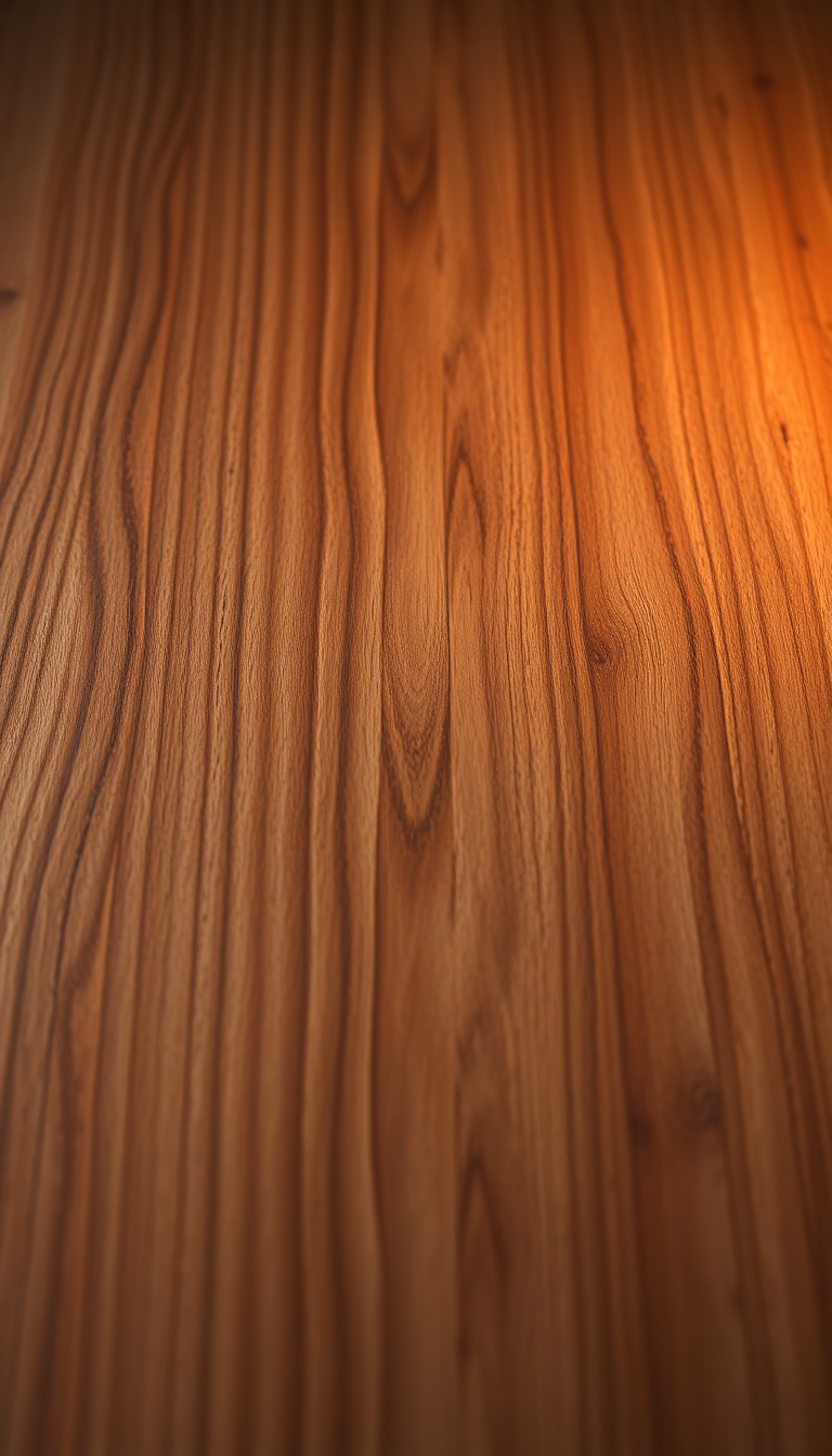 Zen Warm Texture Polished Grain Photorealistic Wallpaper