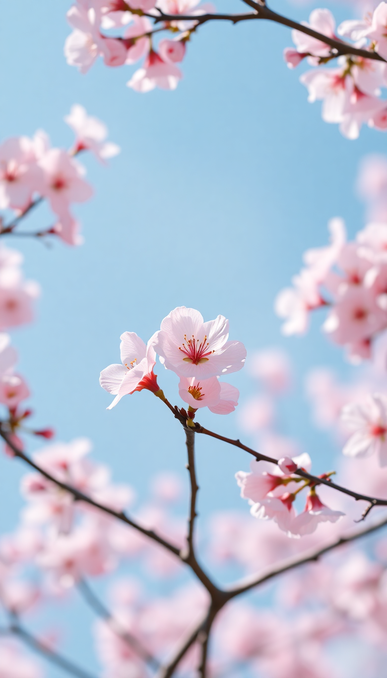 Japan Peak Bloom Pink Nature Ultra Wallpaper