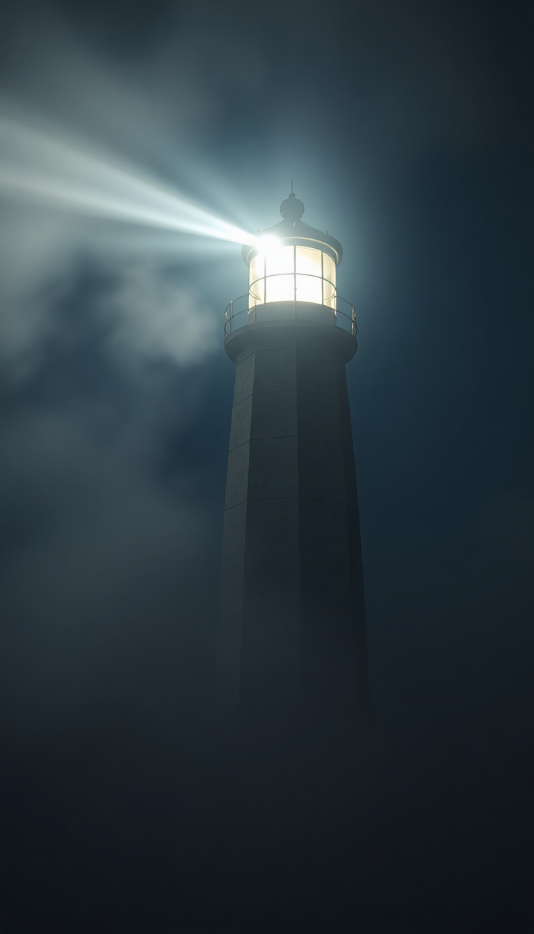 Old Lighthouse Beam Opulent HD Wallpaper