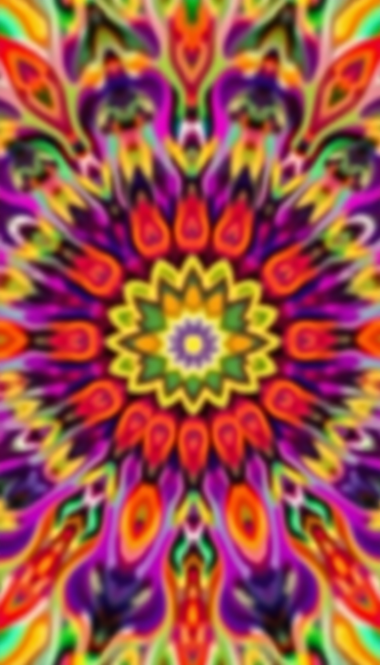 Pristine 60s Pattern Colorful Groovy Digital art Wallpaper