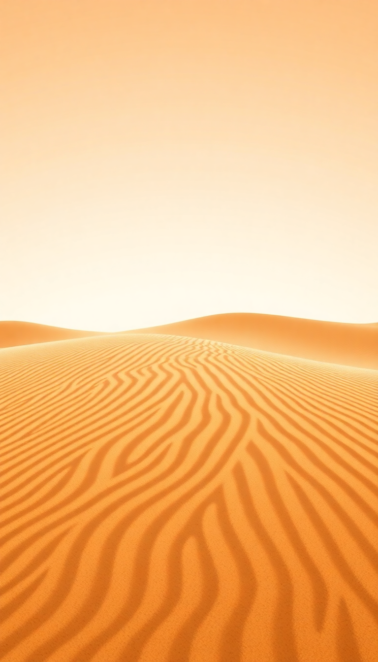 Vintage Sand Dune Ripples Wind Patterns Wallpaper