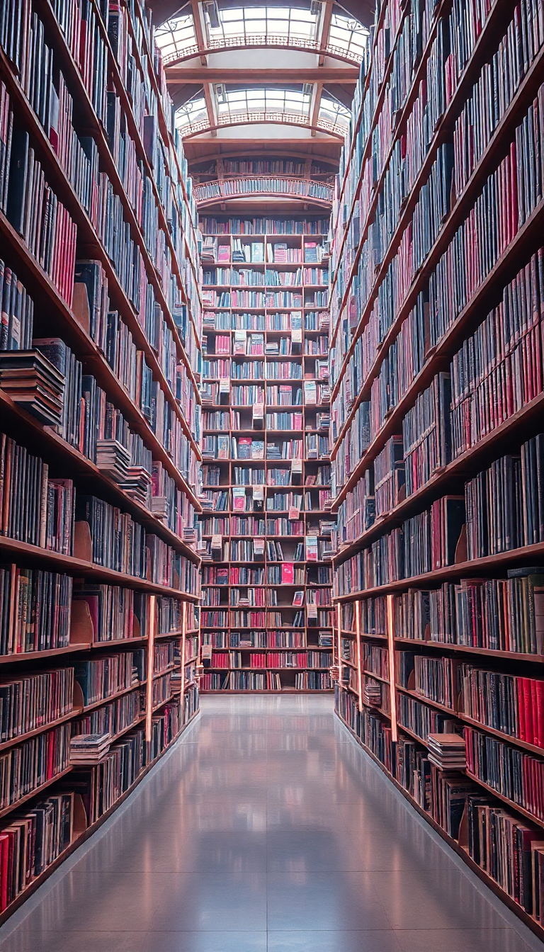 Crisp Infinite Impossible Books Digital art Wallpaper