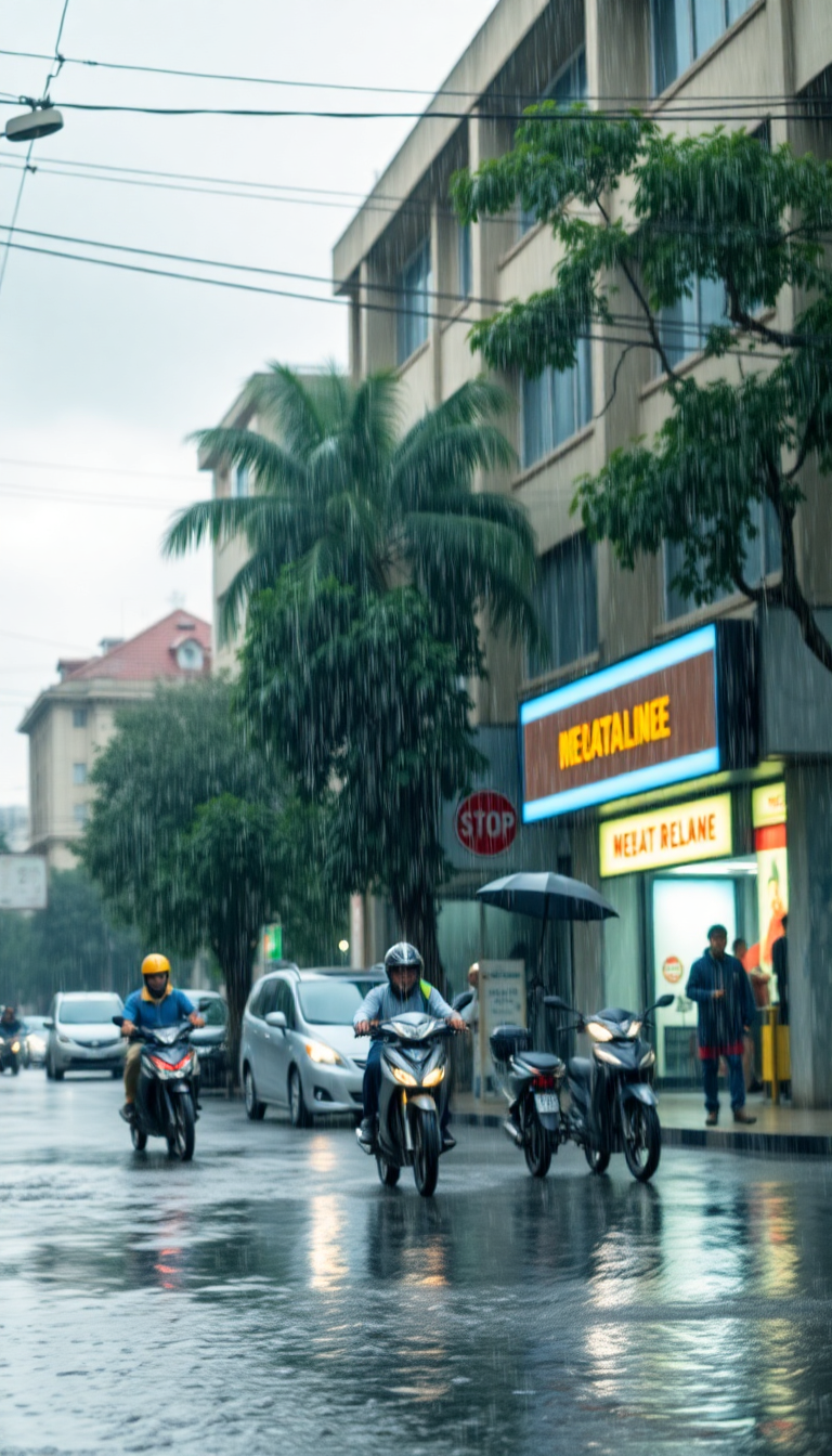 Monsoon Rain Heavy Smooth HD Wallpaper