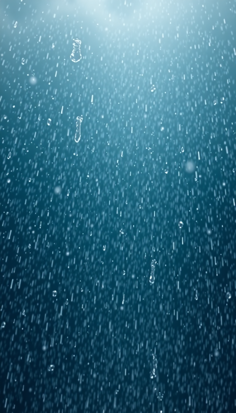 Dynamic Hailstorm Ice Dark Photorealistic Wallpaper