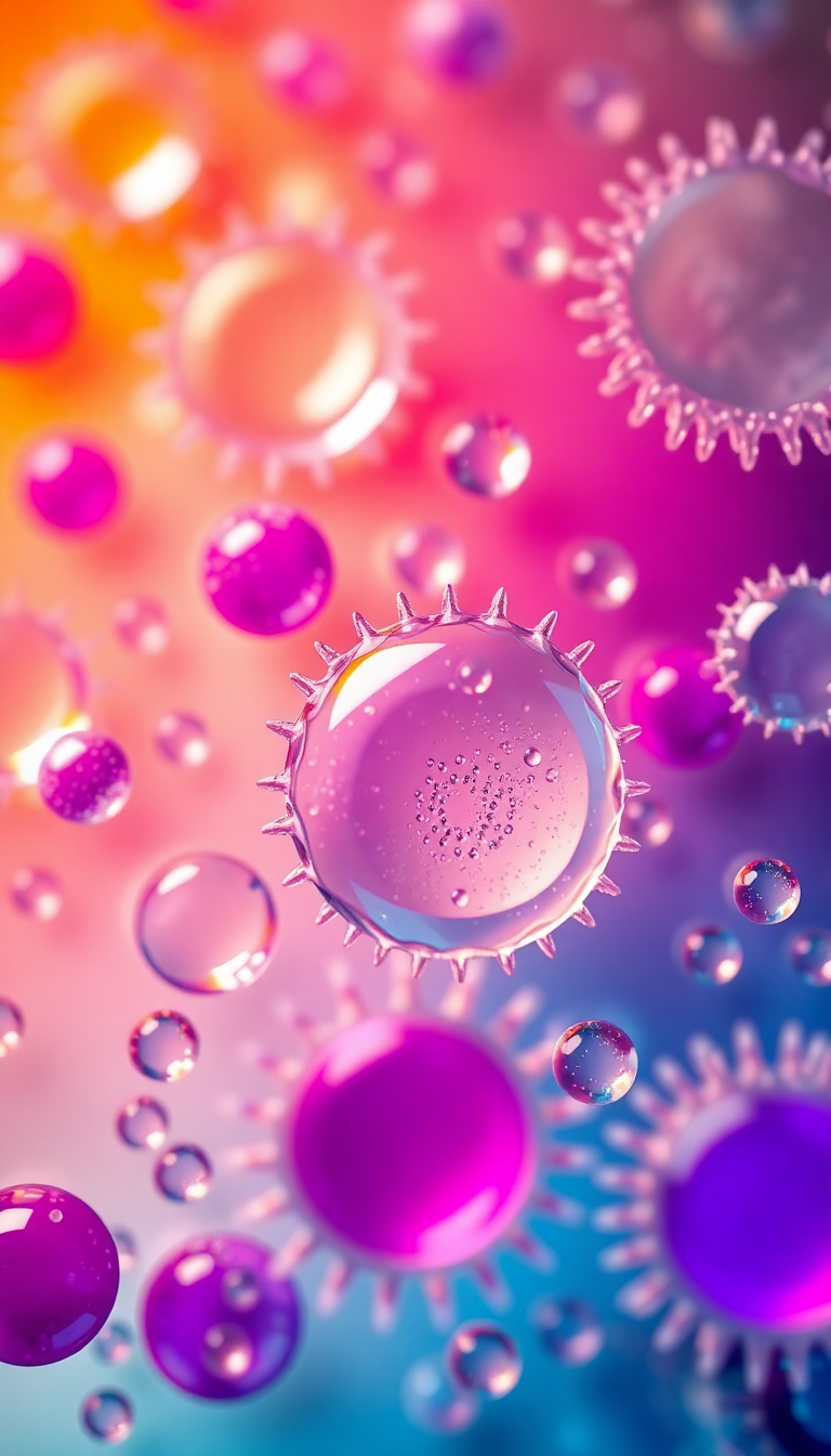 Oil And Water Macro Abstract Aesthetic Wallpaper