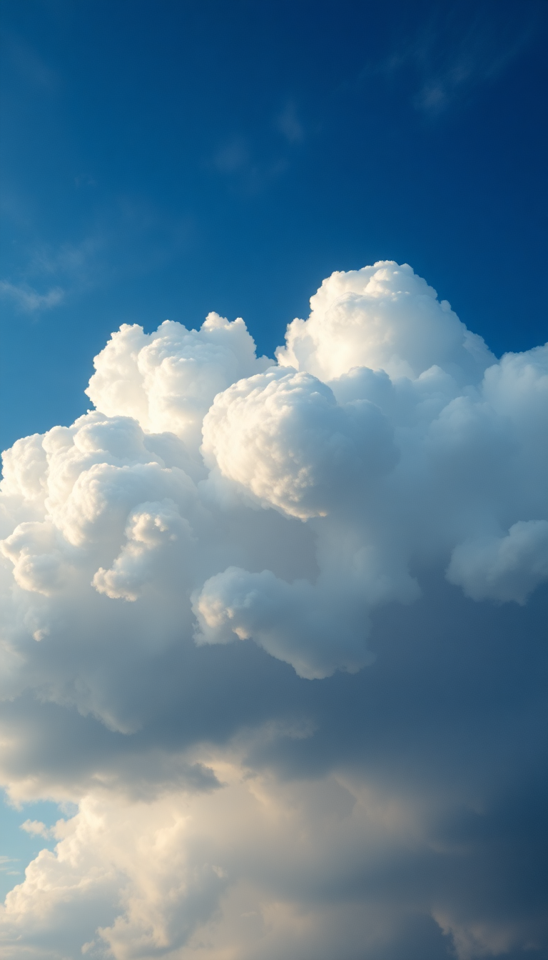 Eastern Sky Bubble Dramatic Clouds Photorealistic Wallpaper