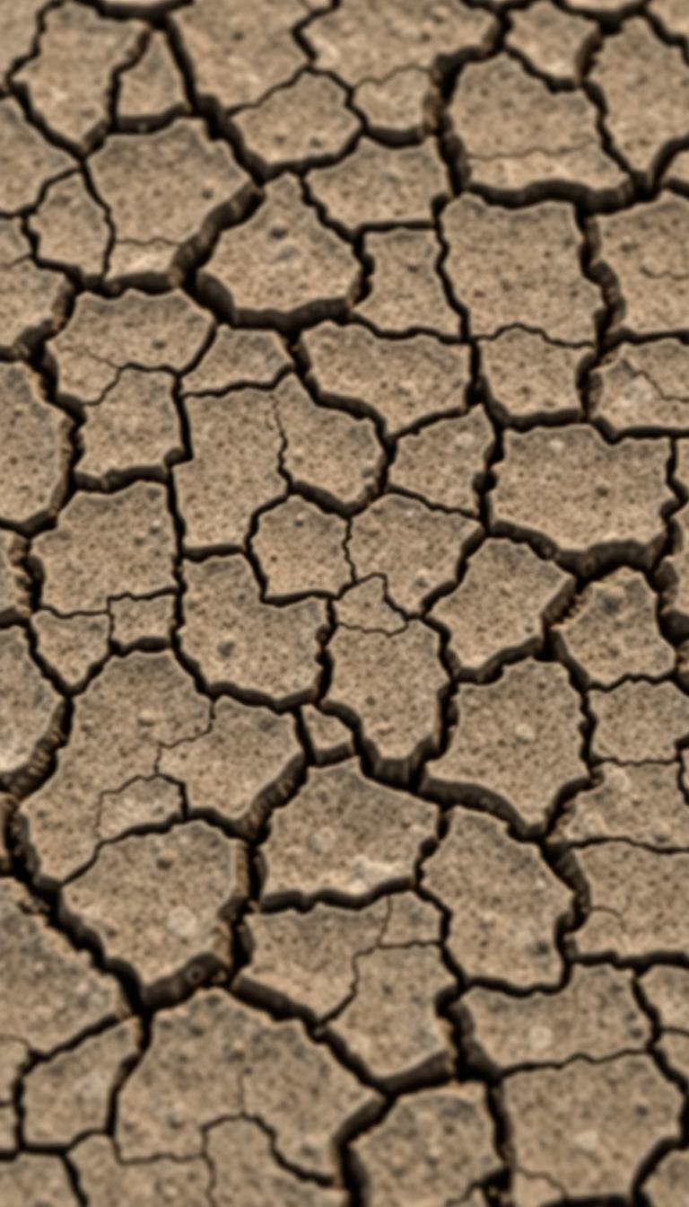 Dramatic Drought Pattern Texture Abstract Wallpaper