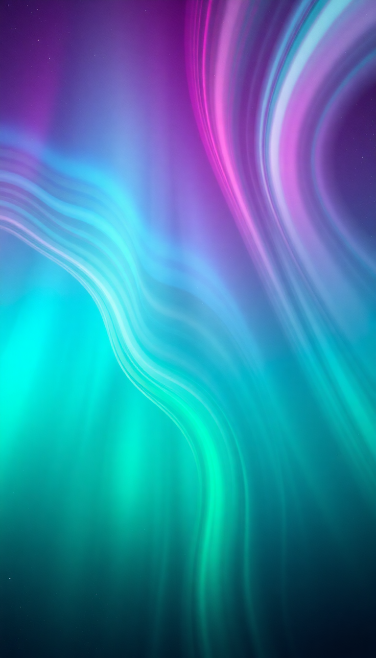 Soft Lights Abstracted Flowing Ribbons Digital art Wallpaper