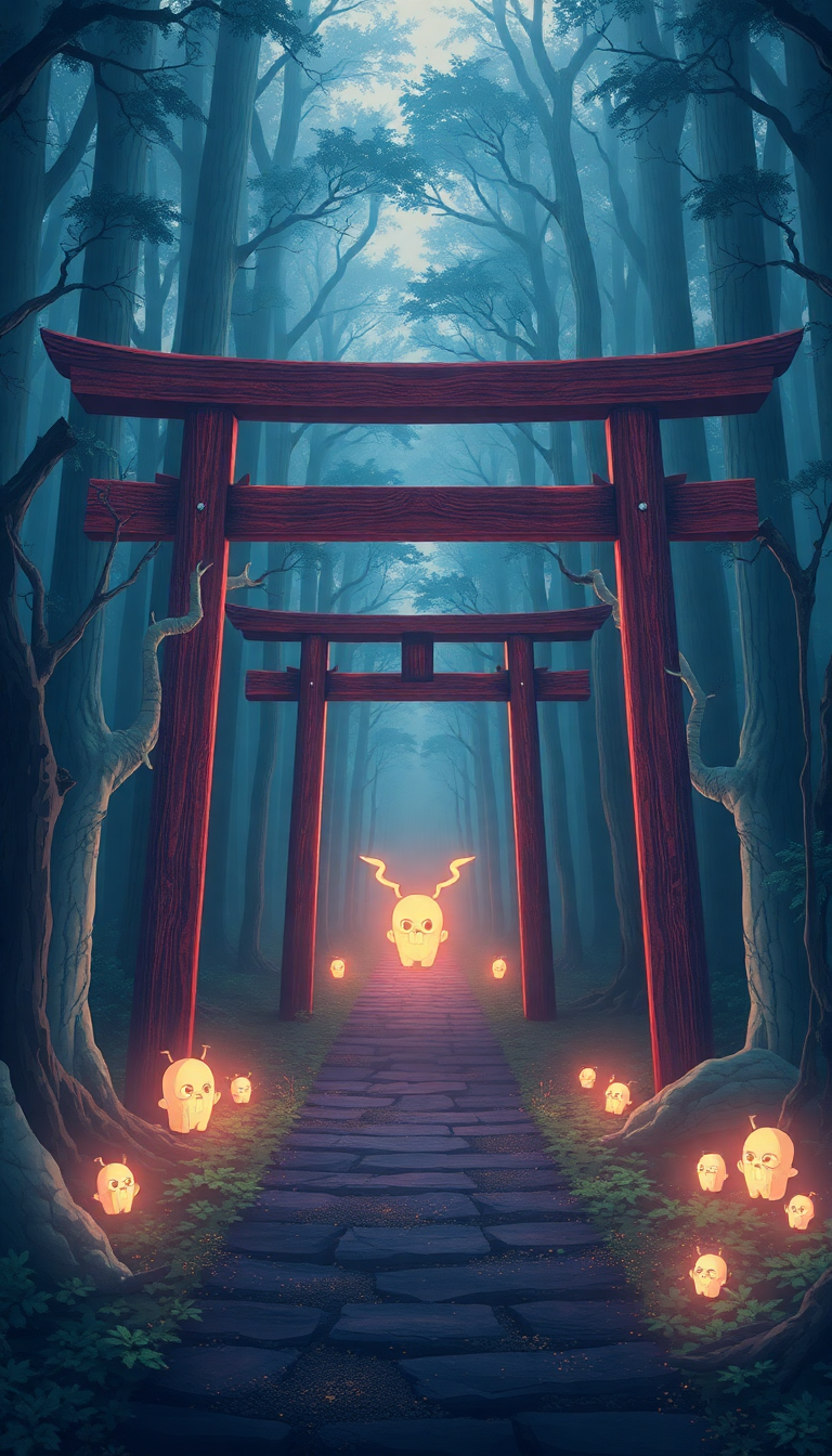 Brilliant Organic Spirit Forest Glowing Wallpaper