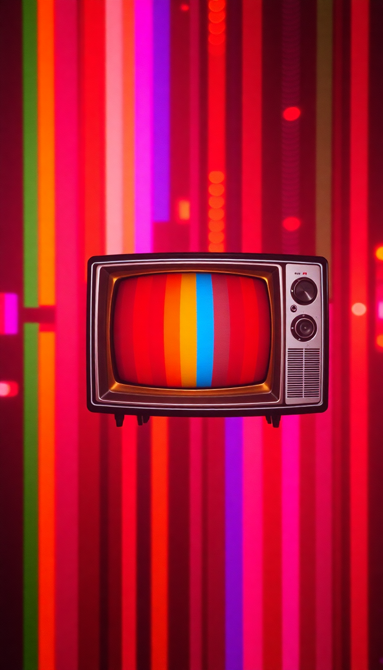 Exquisite Noise Colorful Static Television Digital art Wallpaper