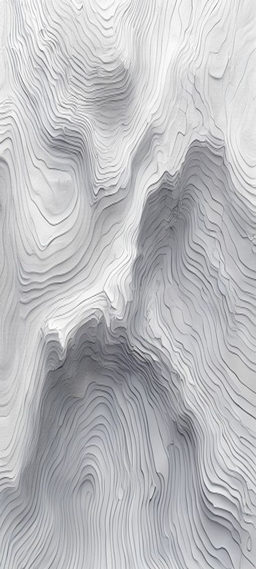 Flowing Terrain Map Style Abstract Deluxe Wallpaper