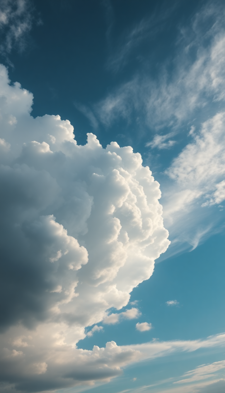 Arctic Dramatic Bubble Sky Storm Wallpaper