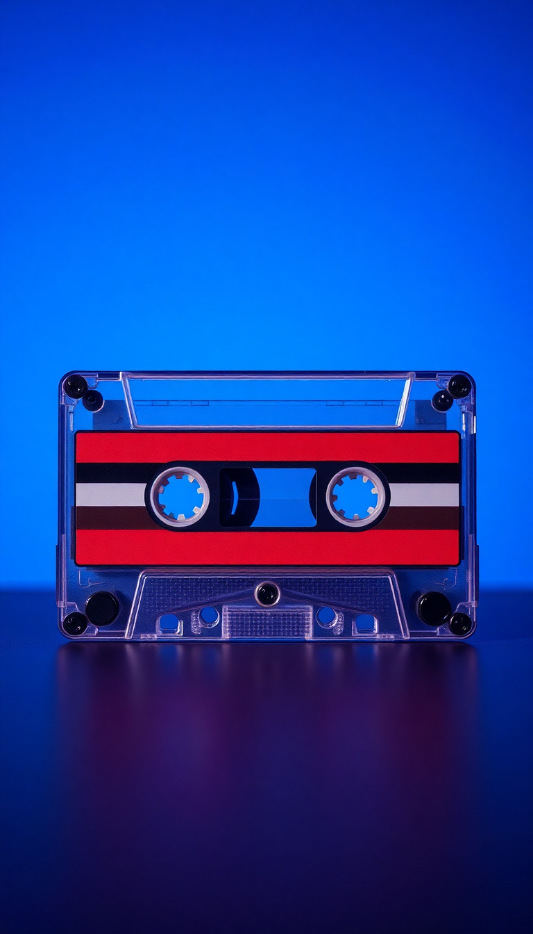 Cassette Tape Mixtape Retro Music Photorealistic Wallpaper
