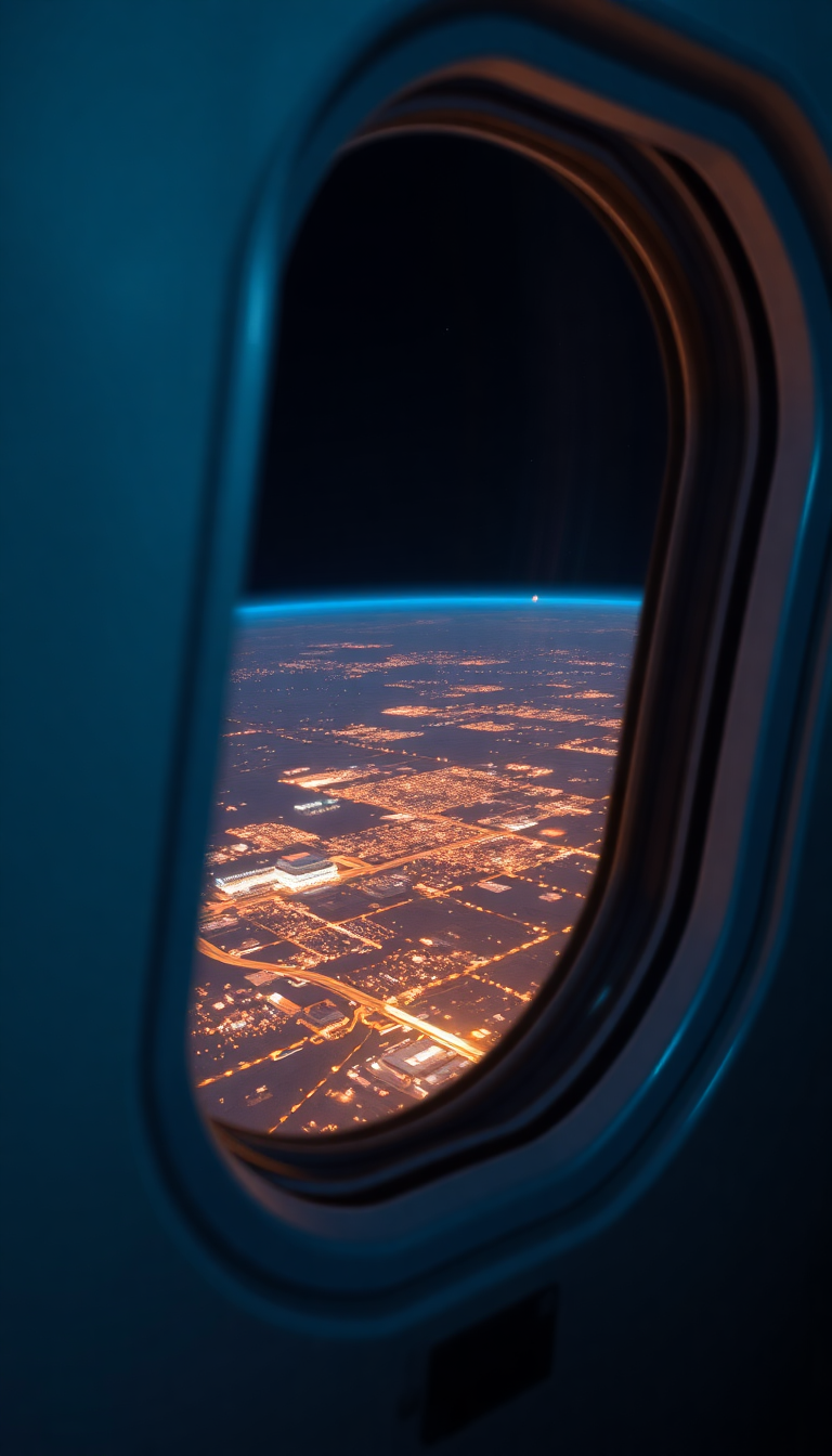 Earth Night City Lights Space Edition Wallpaper