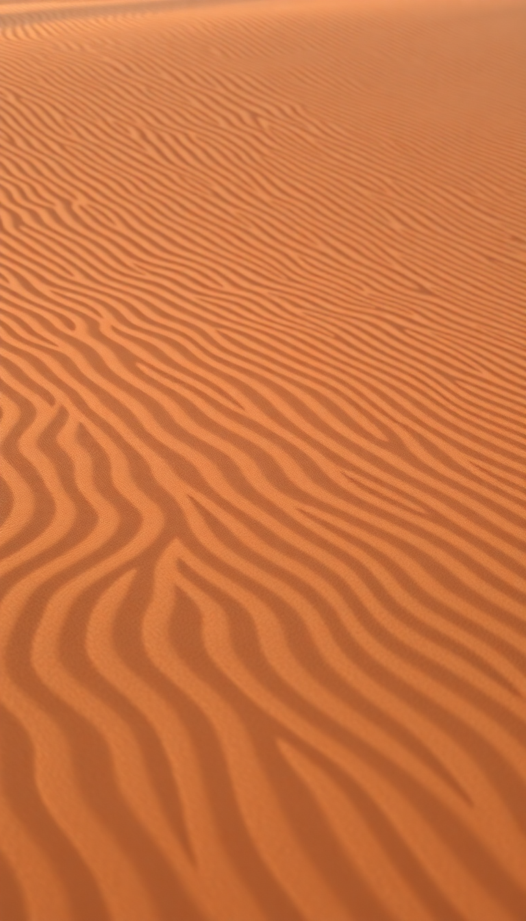 Beautiful Tranquil Sand Dune Ripples Wallpaper