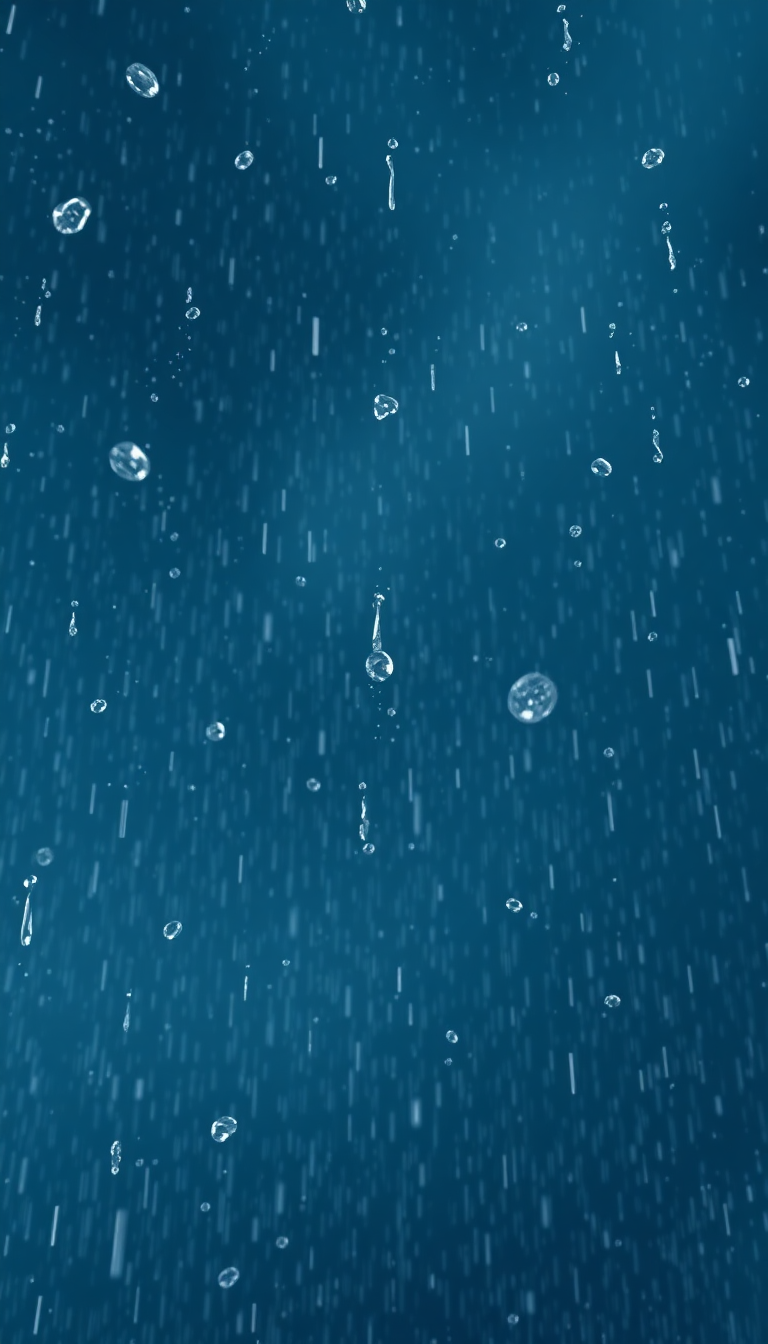 Frozen Geometric Hailstorm Dramatic Ice Wallpaper