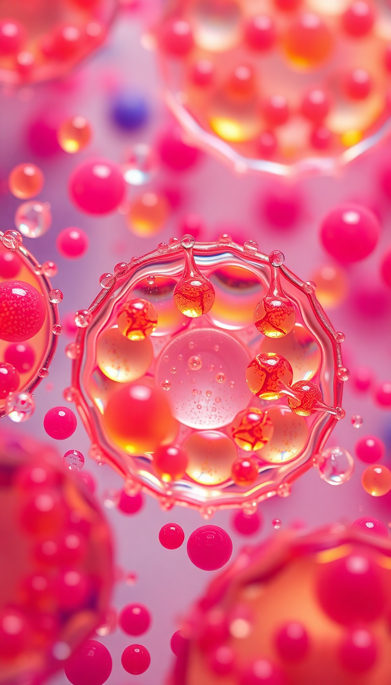 Oil And Water Macro Abstract Aesthetic Wallpaper