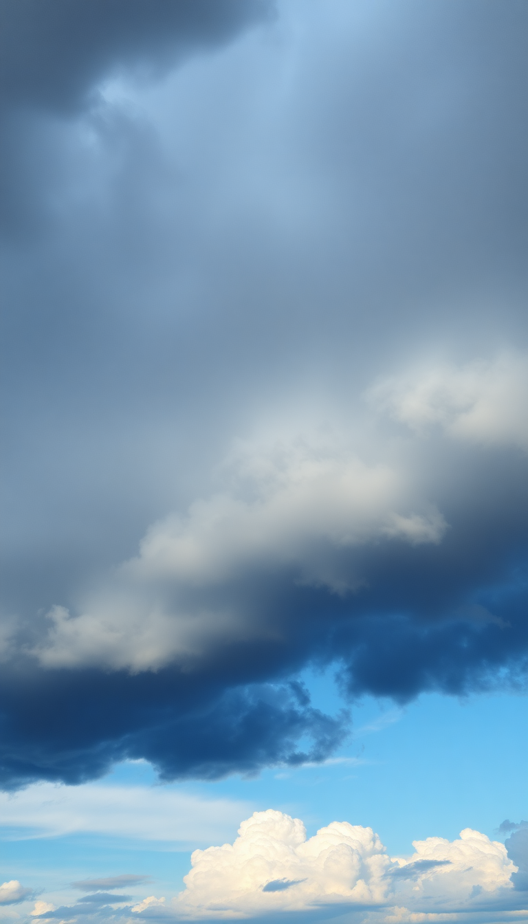 Mammatus Clouds Dramatic Dramatic HD Wallpaper