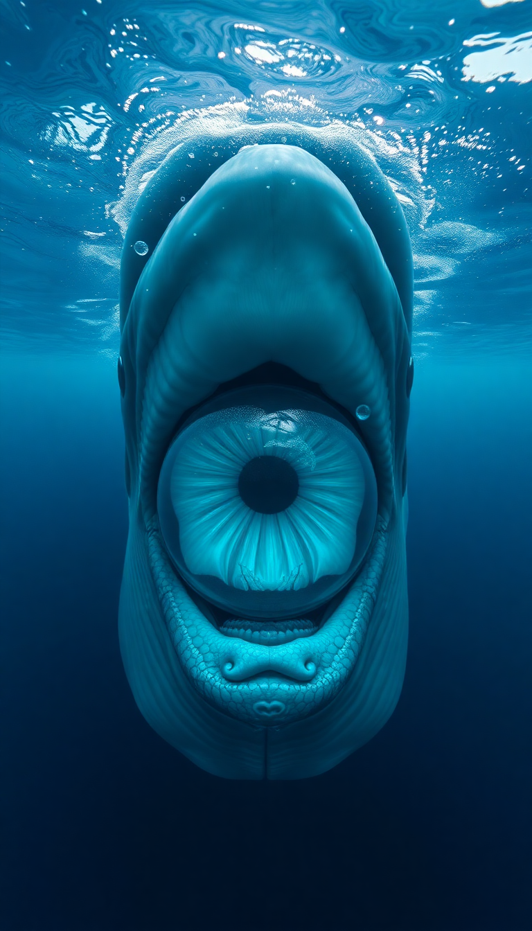 Premium Eye Closeup Deep Intelligent Photorealistic Wallpaper