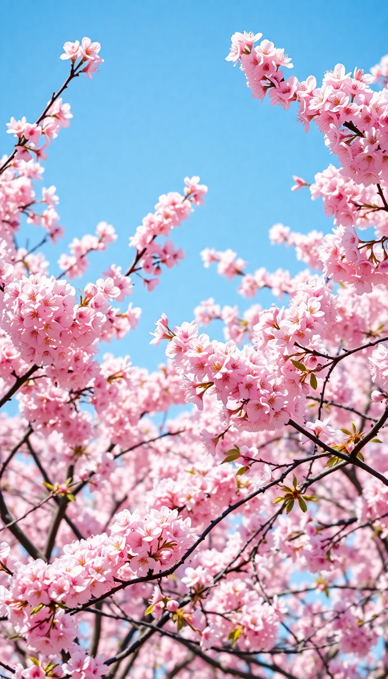 Japan Peak Bloom Pink Nature Max Wallpaper