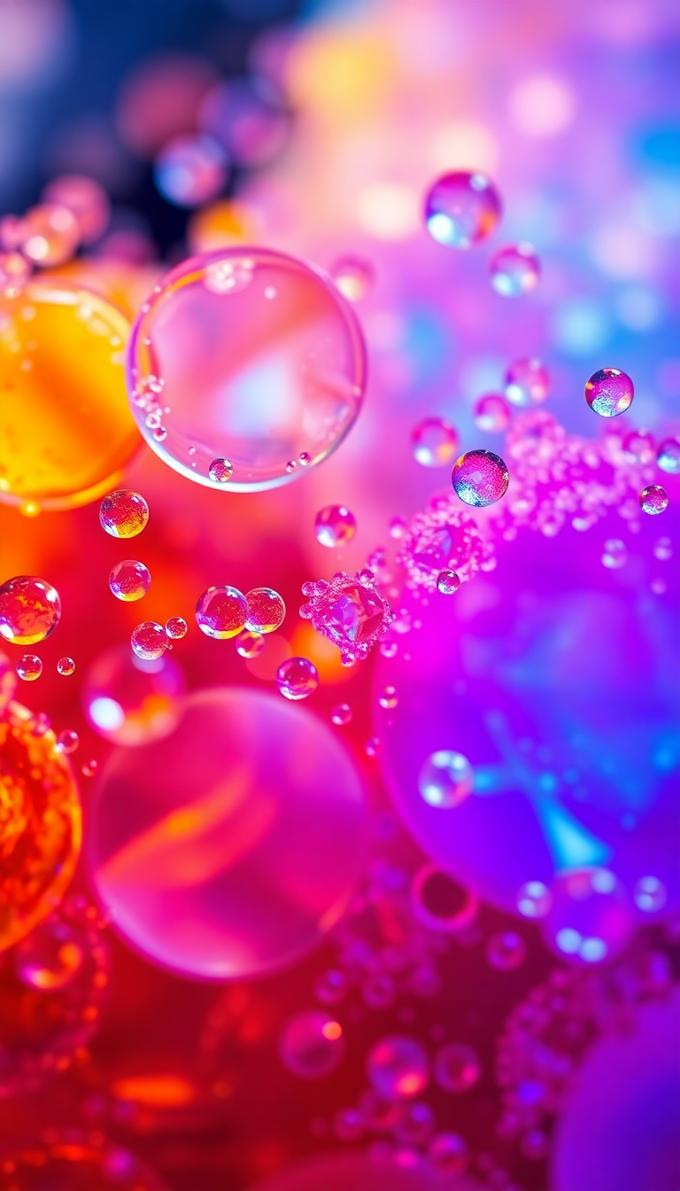 Charming Abstract Macro Water And Aesthetic Wallpaper