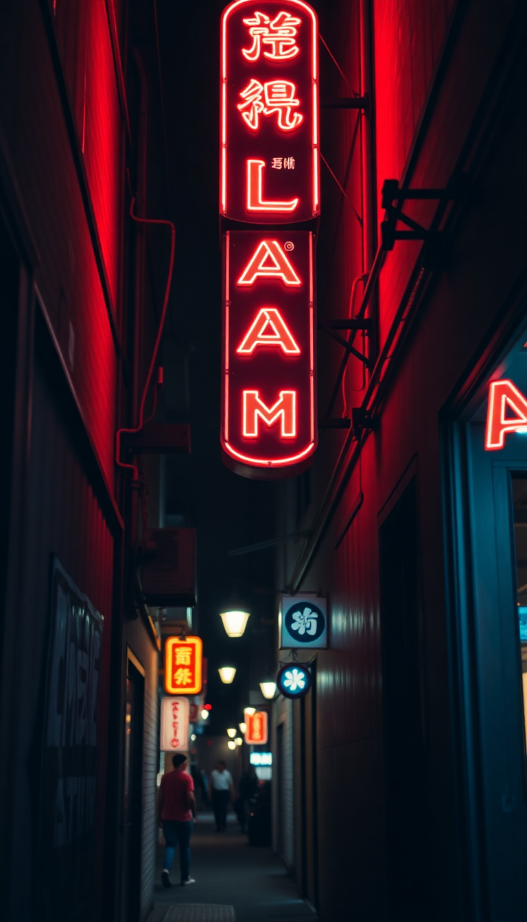 Aesthetic Solar Sign Flickering Dark Wallpaper