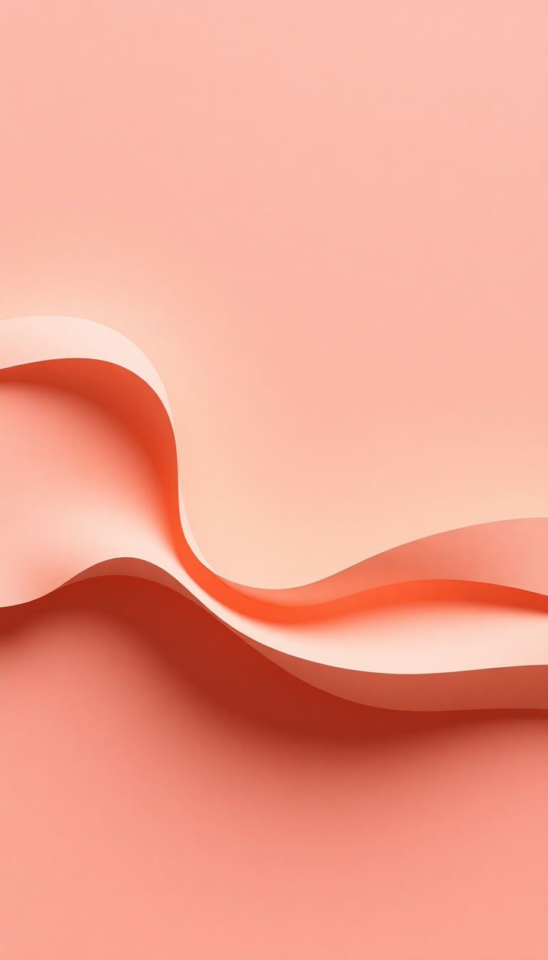 Paper Cut Layers Creating Depth Shadows Minimalist Modern Wallpaper