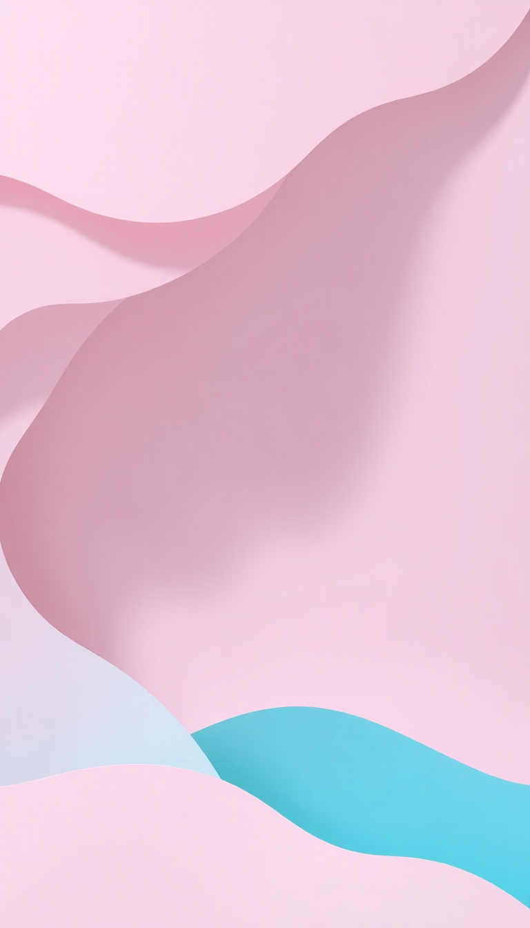 Fluid Depth Creating Layers Cut Minimalist Wallpaper