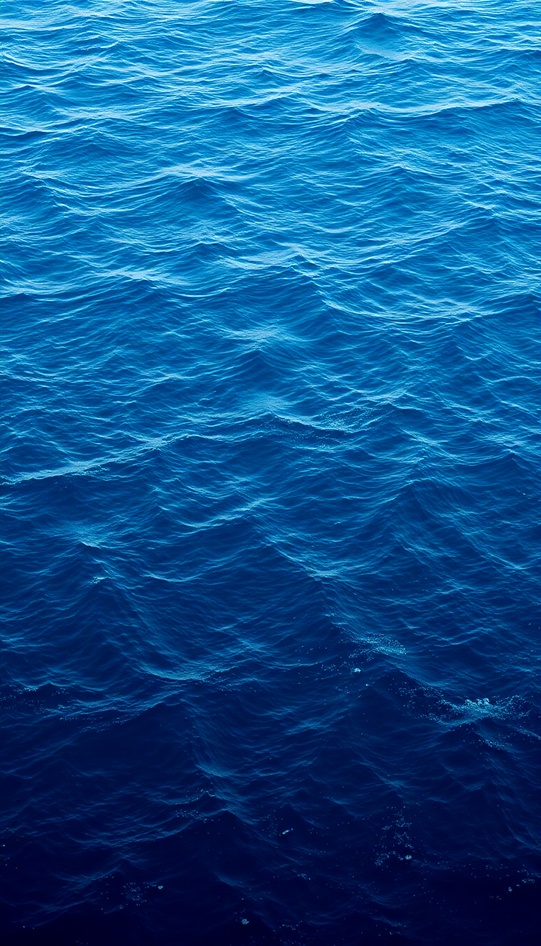 Vintage Aerial View Pattern Texture Blue Wallpaper