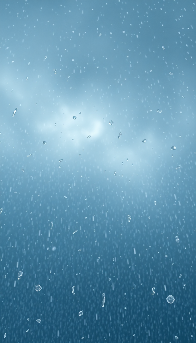 Hailstorm Dramatic Ice Falling Dark Sky Photorealistic Elite Wallpaper