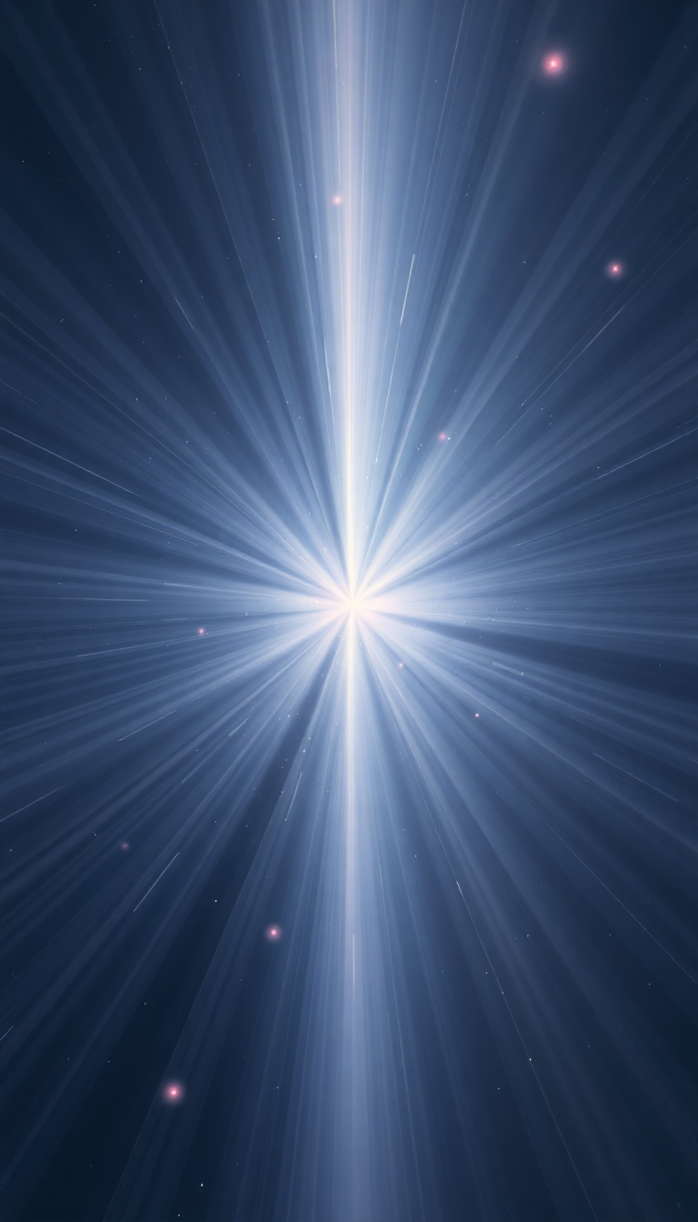 Supreme Pulsar Star Emitting Beams Digital art Wallpaper