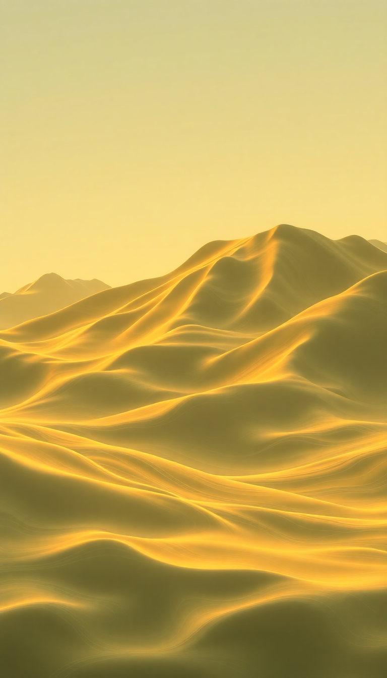 Whimsical Topographic Lines Flowing Terrain Minimalist Wallpaper