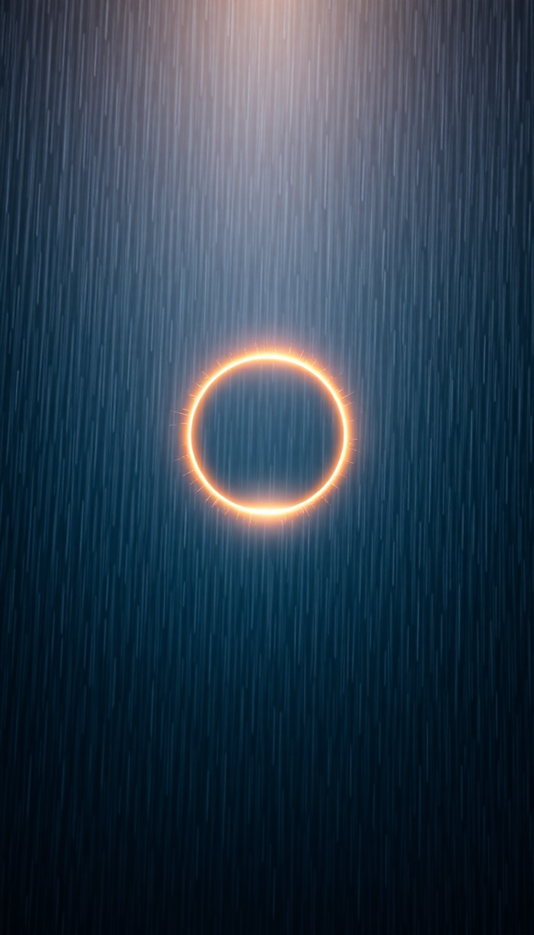 Fiery Solar Eclipse Corona Diamond Photorealistic Wallpaper