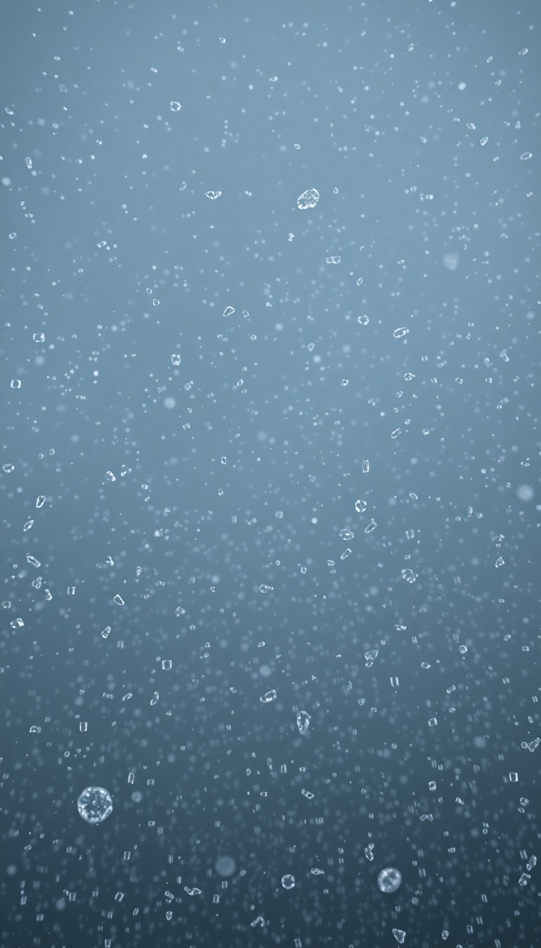 Ornate Hailstorm Dramatic Ice Falling Photorealistic Wallpaper