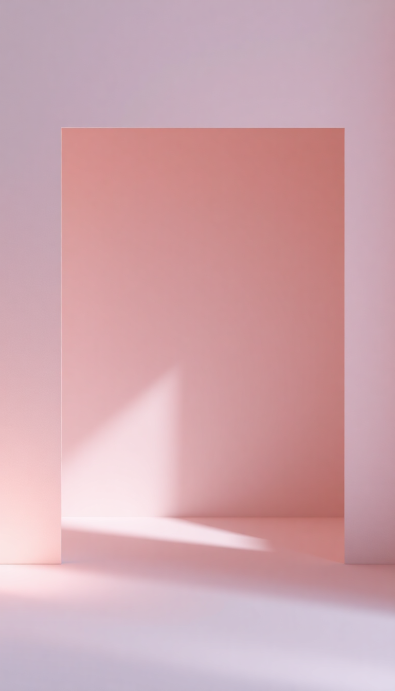 Futuristic Paper Cut Layers Creating Minimalist Wallpaper