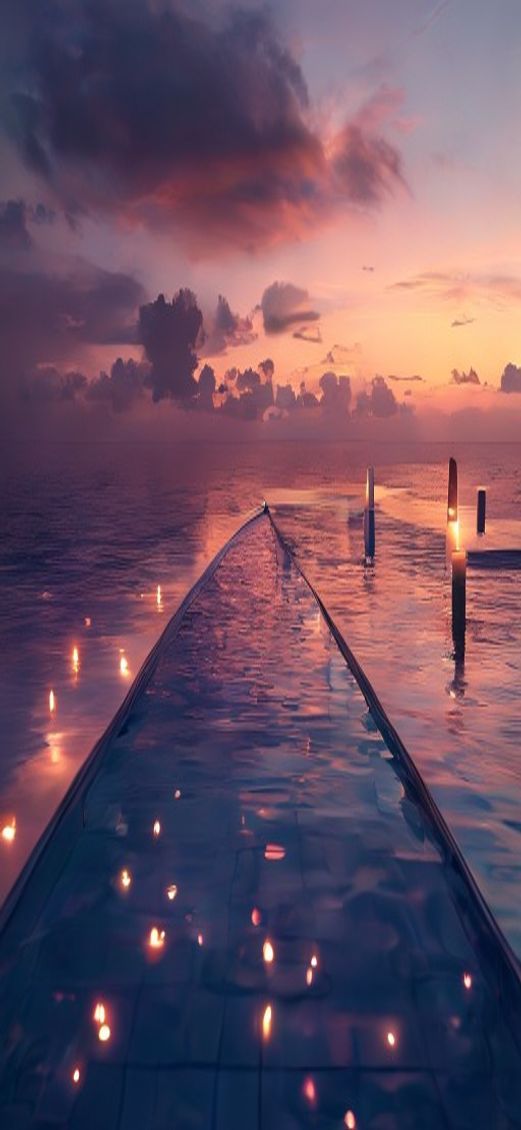 Opulent Infinity Pool Edge Overlooking Photorealistic Wallpaper