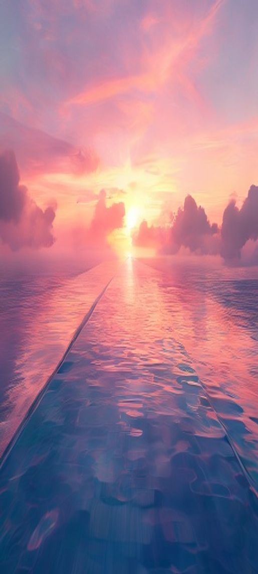 Timeless Infinity Pool Edge Overlooking Photorealistic Wallpaper