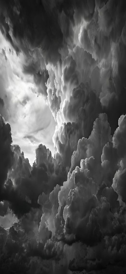 Mystic Mammatus Clouds Dramatic Bubble Photorealistic Wallpaper
