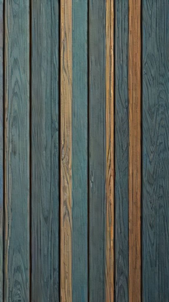 Zen Wood Grain Polished Texture Photorealistic Wallpaper