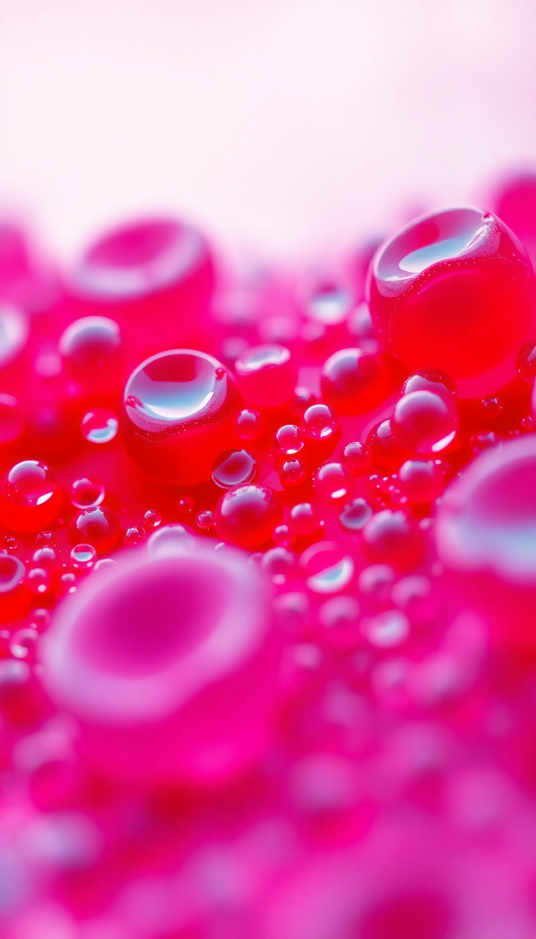 Surreal Oil And Water Macro Aesthetic Wallpaper